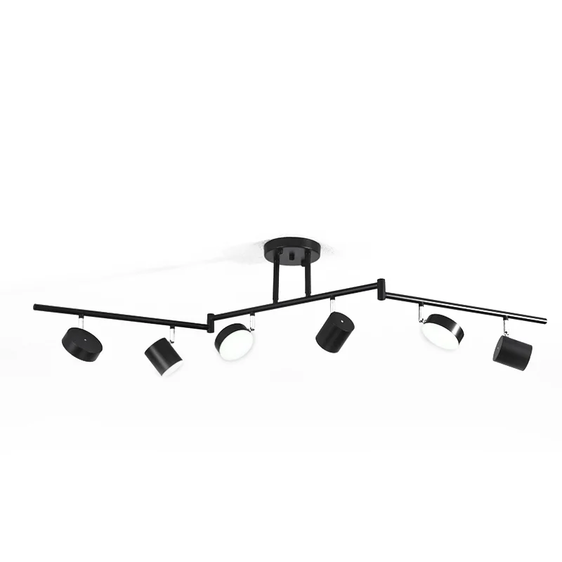 Lámpara de Techo LED Silah Negra 36W