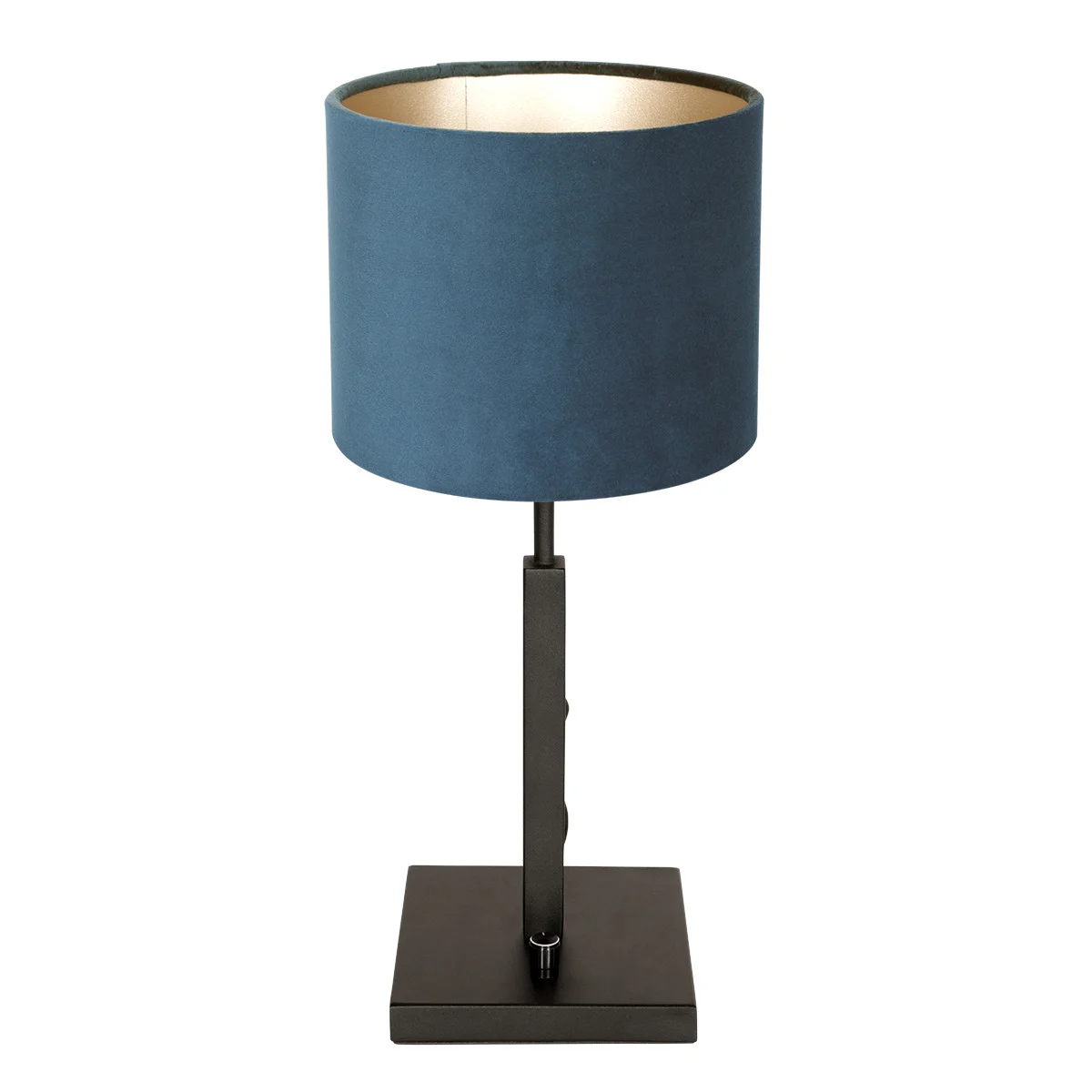 Lámpara noche azul Steinhauer Stang negro