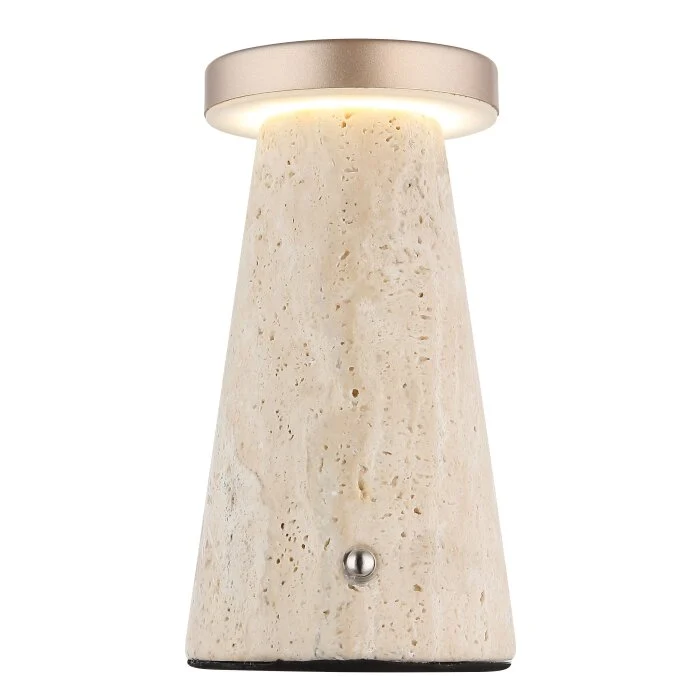Lámparas Globo Lighting Adina Lámparas de mesa LED Gris, 1 luz