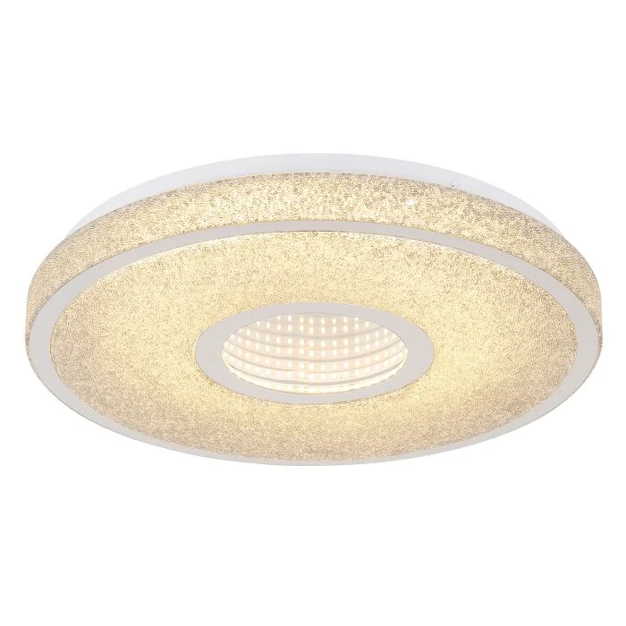 Lámparas Globo Lighting Astania Plafones LED Cromo, Blanca, 1 luz