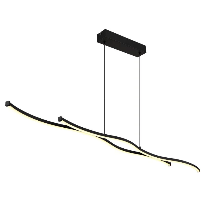 Lámparas Globo Lighting Boyd Lámparas suspendidas LED Negro, 1 luz