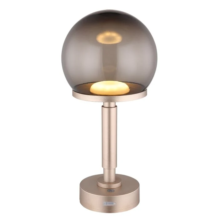 Lámparas Globo Lighting Haku Lámparas de mesa LED champán, 1 luz