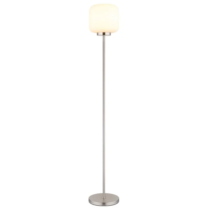 Lámparas Globo Lighting Kladora Lámpara de pie Níquel-mate, 1 luz