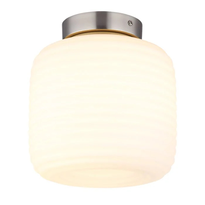 Lámparas Globo Lighting Kladora Plafones Níquel-mate, 1 luz