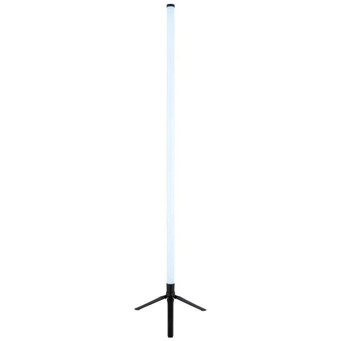 Lámparas Globo Lighting Rocky Lámpara de pie LED Negro, 1 luz, Mando a distancia, Cambia de color