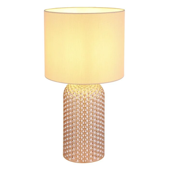 Lámparas Globo Lighting Sofia Lámparas de mesa champán, 1 luz