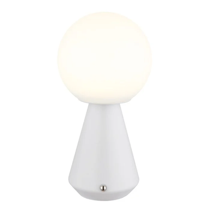 Lámparas Globo Lighting Sora Lámparas de mesa LED Blanca, 1 luz