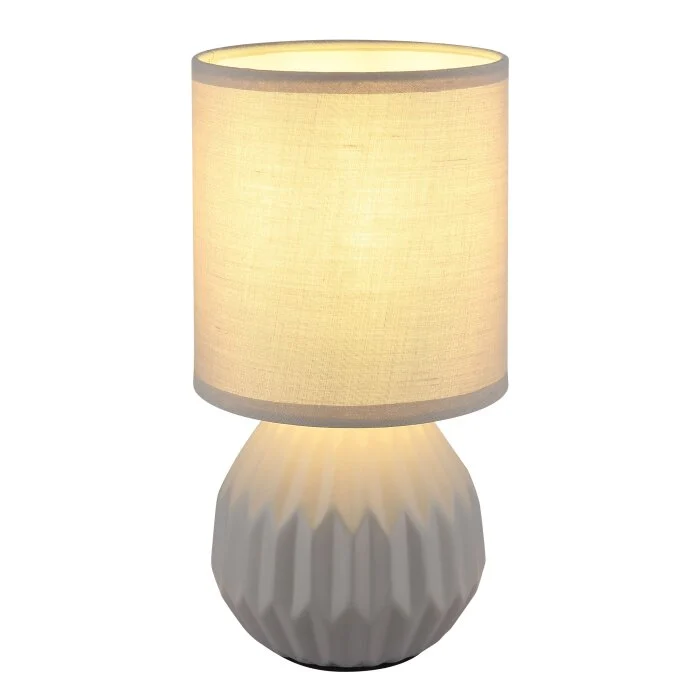 Lámparas Globo Lighting Sylas Lámparas de mesa Gris, 1 luz