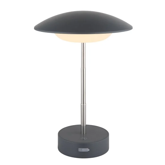 Lámparas Globo Lighting Tomo Lámparas de mesa LED Antracita, 1 luz
