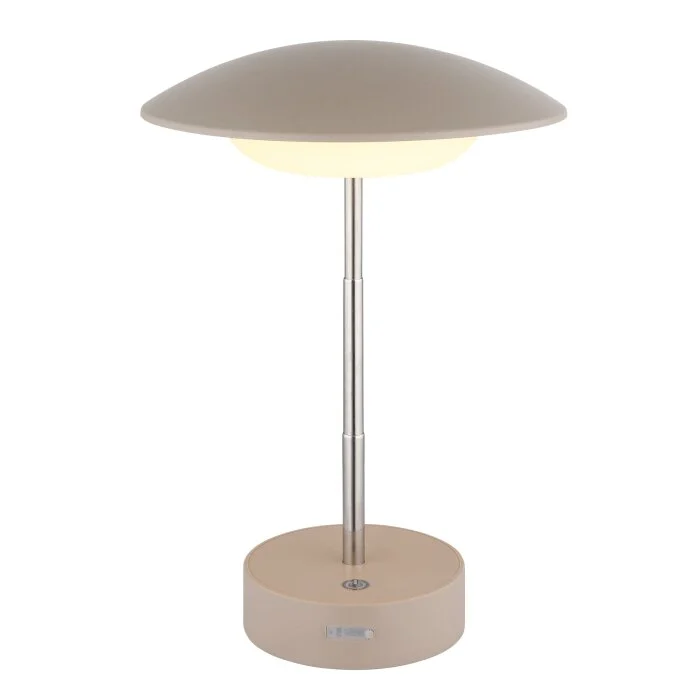 Lámparas Globo Lighting Tomo Lámparas de mesa LED Marrón, 1 luz