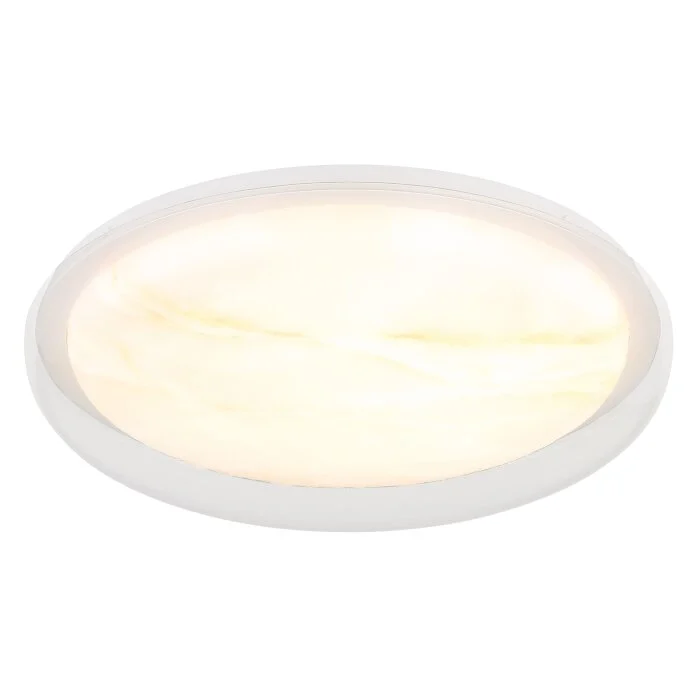 Lámparas Globo Lighting Tyrone Plafones LED Blanca, 1 luz