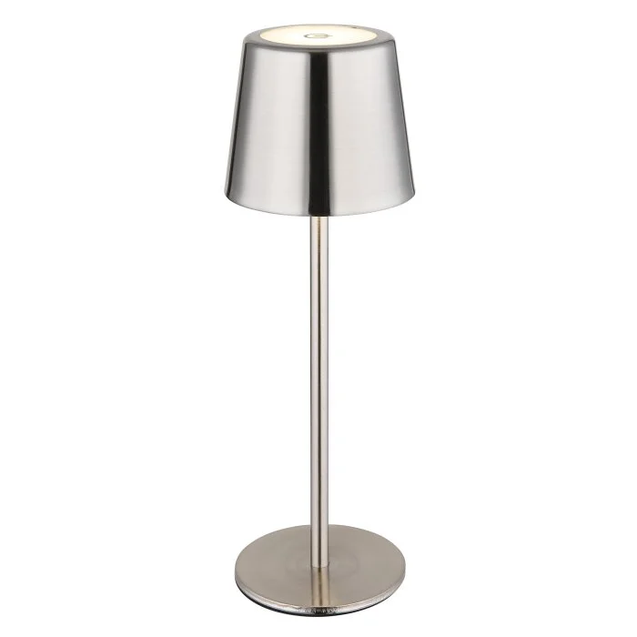 Lámparas Globo Lighting Vancouver Lámparas de mesa LED Níquel-mate, 1 luz