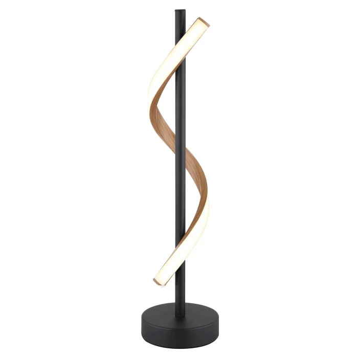 Lámparas Globo Lighting Watkins Lámparas de mesa LED Negro, 1 luz