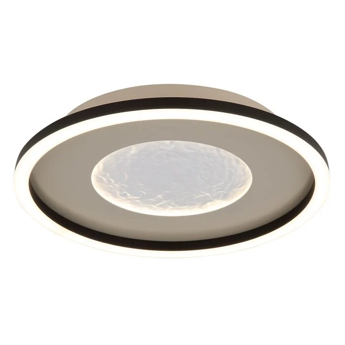 Lámparas Globo Lighting Wiley Plafones LED Gris, Blanca, 1 luz