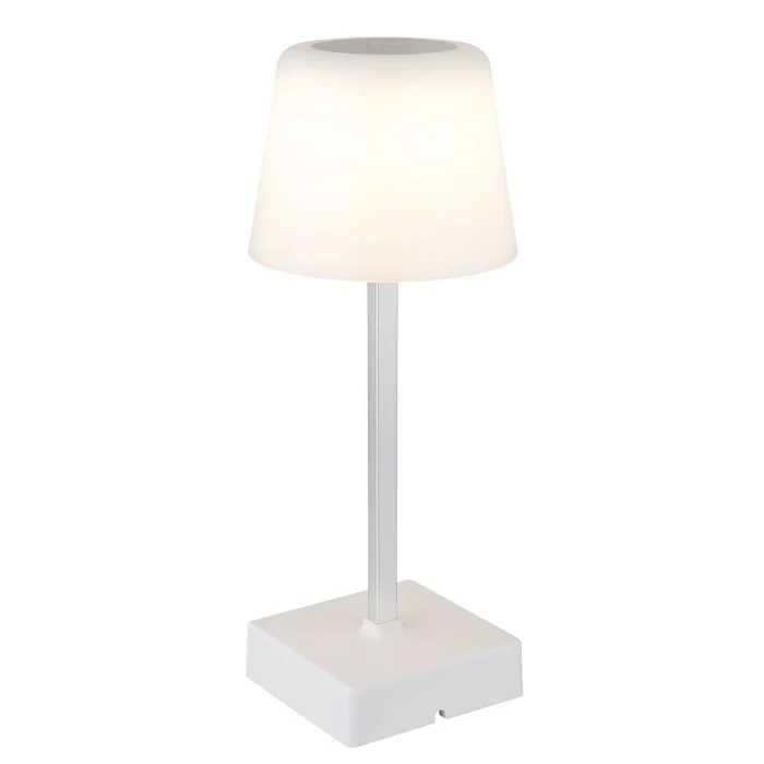 Lámparas Globo Lighting Xayden Lámparas de mesa LED Blanca, 1 luz
