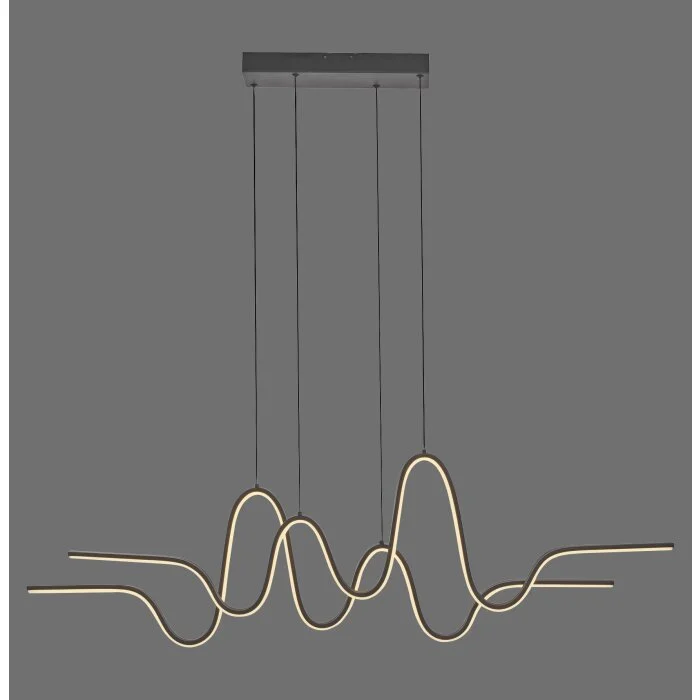 Lámparas Paul Neuhaus Altitude Lámparas colgantes LED Negro, 1 luz