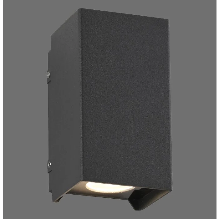 Lámparas Paul Neuhaus Block Apliques LED Antracita, 2 luces