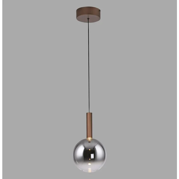 Lámparas Paul Neuhaus BOWL Lámparas colgantes LED Marrón, 1 luz