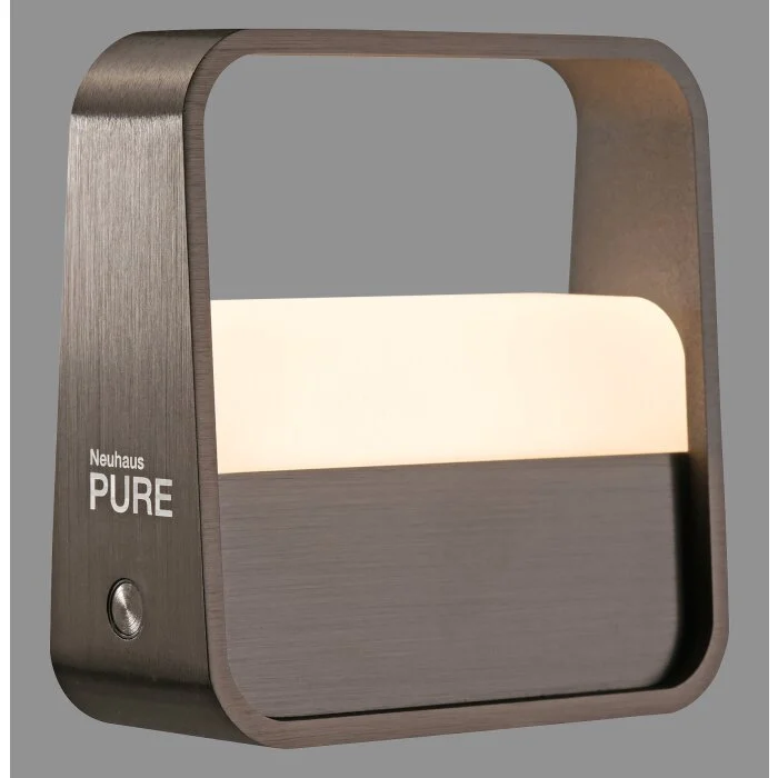 Lámparas Paul Neuhaus Go Lámparas de mesa LED Marrón, 1 luz