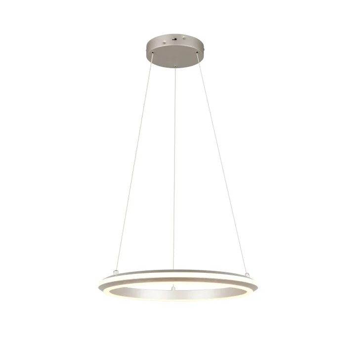 Lámparas Trio Amador Lámparas colgantes LED Níquel-mate, 1 luz