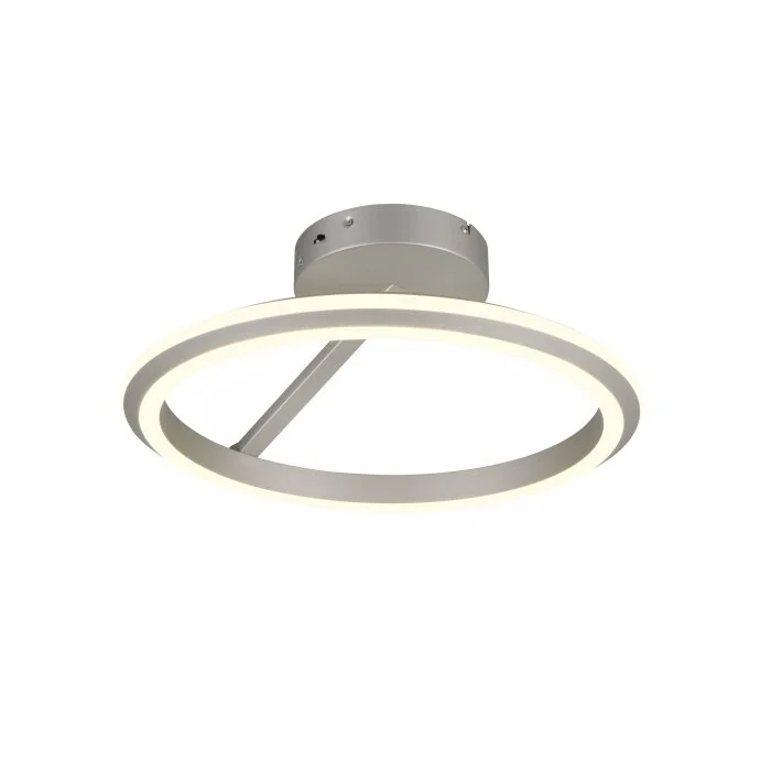Lámparas Trio Amador Plafones LED Níquel-mate, 1 luz