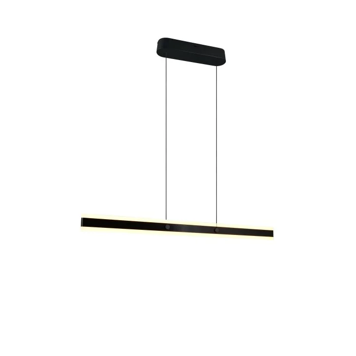 Lámparas Trio Arcola Lámparas colgantes LED Negro, 1 luz
