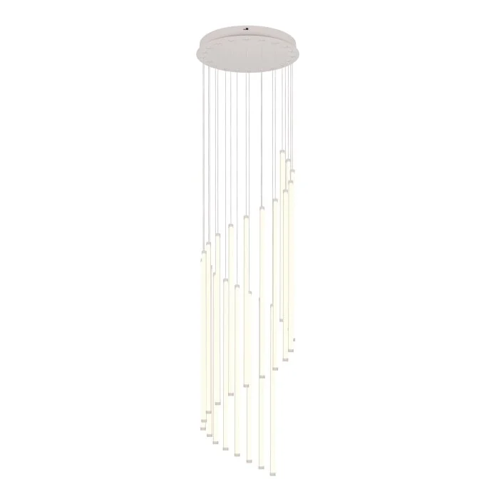 Lámparas Trio Baxter Lámparas colgantes LED Gris, 1 luz