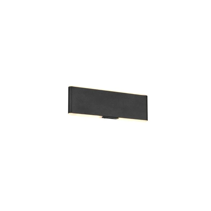 Lámparas Trio Conchita Apliques LED Negro, 1 luz, Mando a distancia