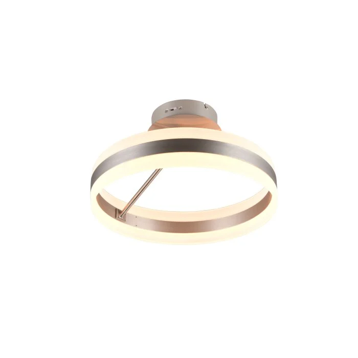 Lámparas Trio Dios Plafones LED Níquel-mate, 1 luz