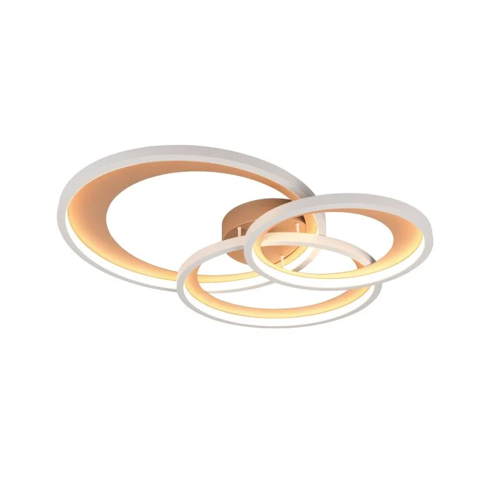 Lámparas Trio Granada Plafones LED Marrón, 1 luz