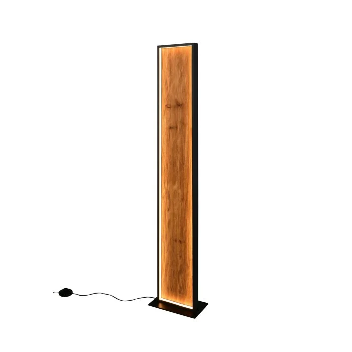 Lámparas Trio Kalea Lámpara de pie LED Madera clara, 1 luz