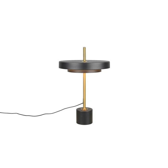 Lámparas Trio KEATON Lámparas de mesa LED Negro-dorado, 1 luz
