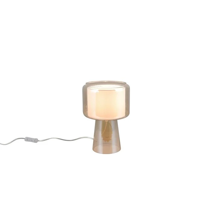 Lámparas Trio Rocka Lámparas de mesa Marrón, dorado, 1 luz