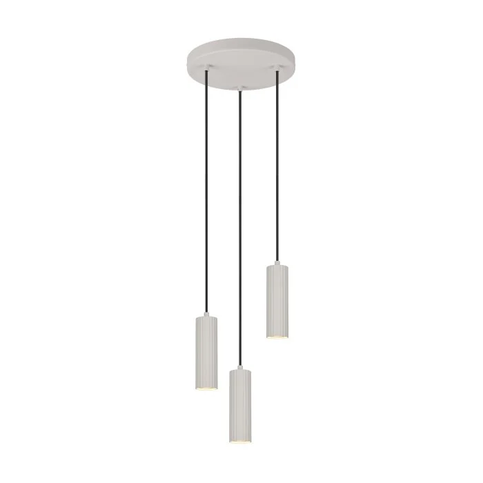 Lámparas Trio Soka Lámparas colgantes Gris, 3 luces