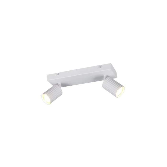 Lámparas Trio Soka Spot techo Blanca, 2 luces