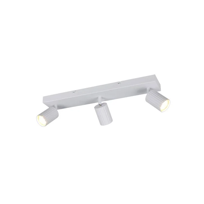 Lámparas Trio Soka Spot techo Blanca, 3 luces