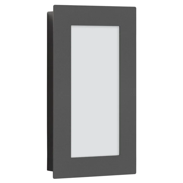 LCD Lamberg Aplique para exterior LED Gris, 1 luz