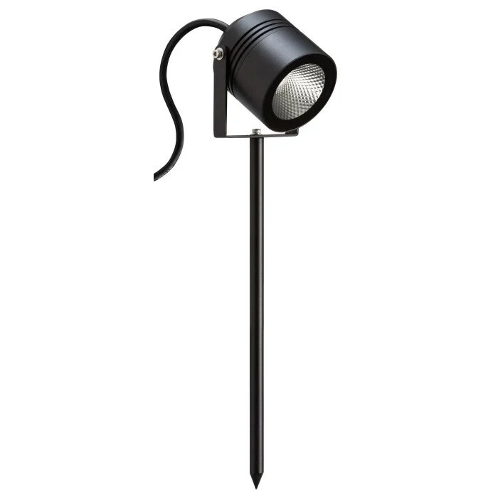 LCD Langenfeld Estacas para jardín LED Negro, 1 luz