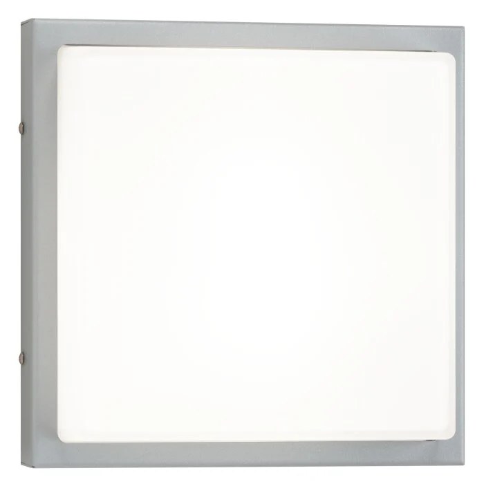 LCD Osser Aplique para exterior Gris, 1 luz, Sensor de movimiento