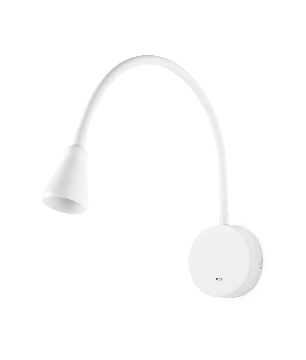 Lector aplique blanco BEL LED