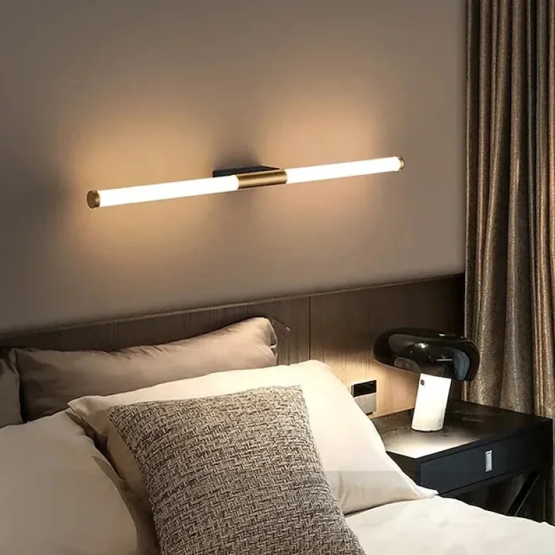 Apliques para mesita de noche diseño moderno y alargado LED