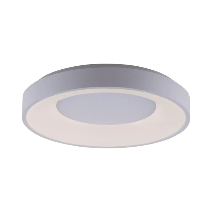 Leuchten-Direkt ANIKA Lámpara de Techo LED Blanca, 1 luz, Mando a distancia