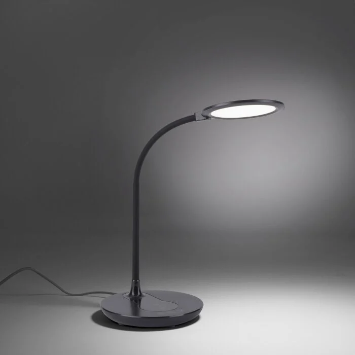 Leuchten Direkt ASTRID Lámpara de mesa LED Negro, 1 luz
