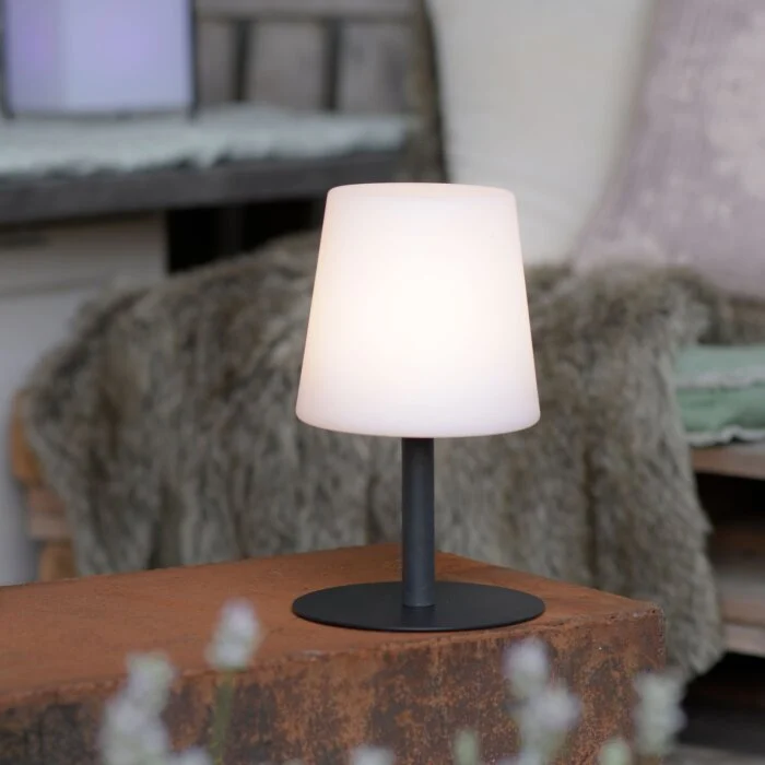 Leuchten Direkt KENO Lámpara de mesa LED Negro, 1 luz
