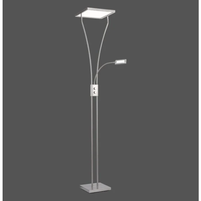 Leuchten Direkt MARIAN Lámpara de Pie LED Acero inoxidable, 1 luz