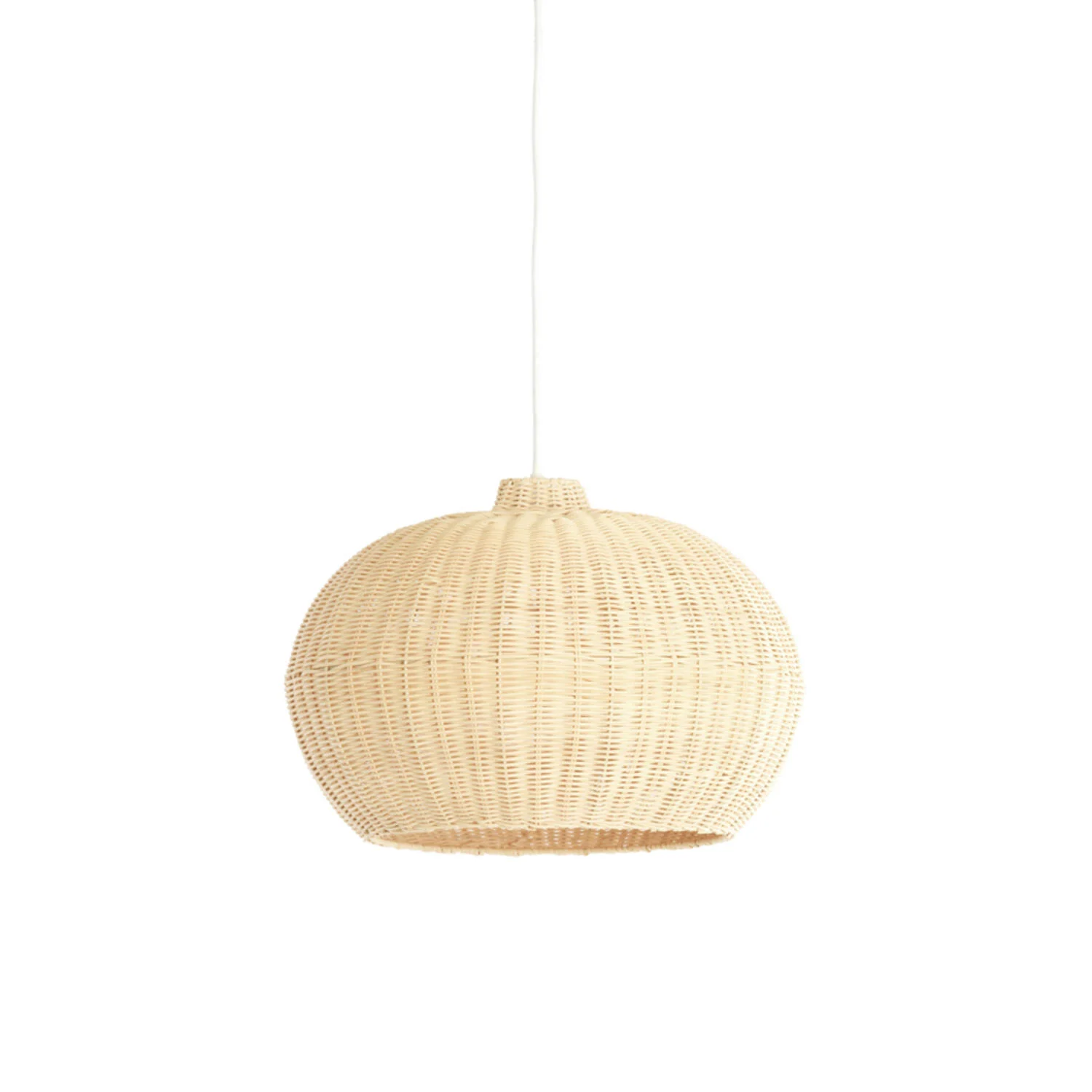 Lámpara colgante ratán natural rústica Light & Living Melzor