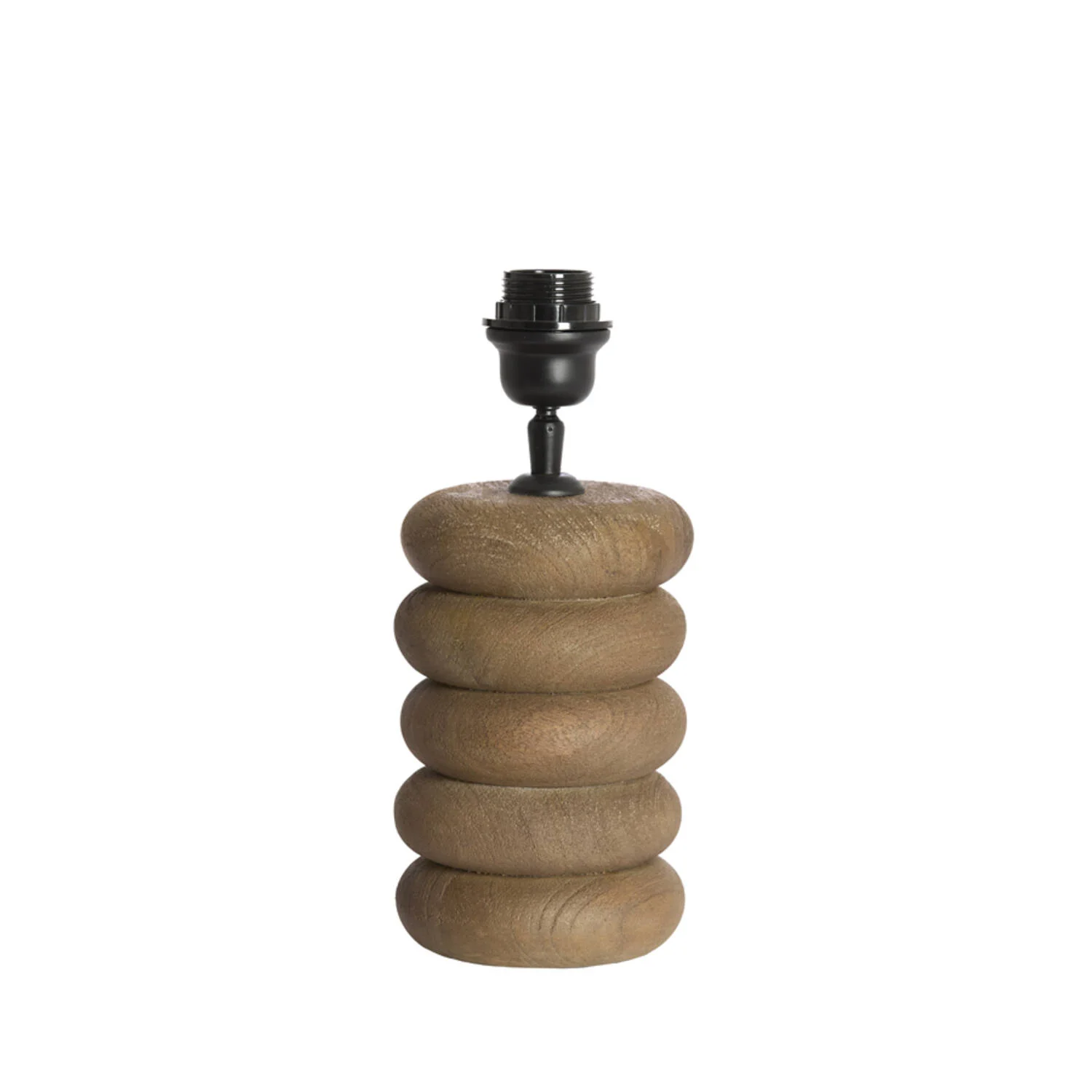 Lámpara Madera Gris/Marrón Light & Living BUDONGO