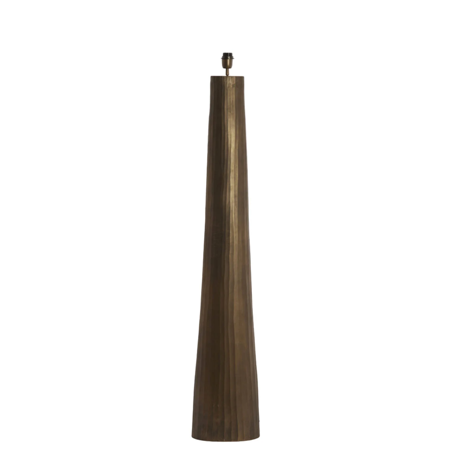 Lámpara de pie lujosa marrón bronce diseño Light & Living Mijas