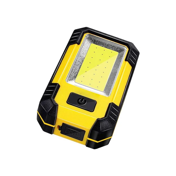 Linterna LED con Gancho e Imán IP65 + Función Power Bank (Batería de Litio 4000 mAh)