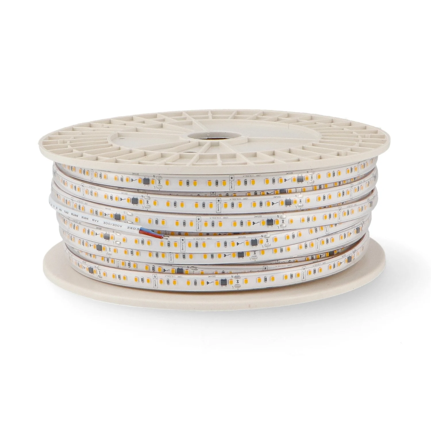 Tira de LED 850W 220VAC SMD2835 110LED/m 17W/m IP65 Sin Rectificador (50 metros)